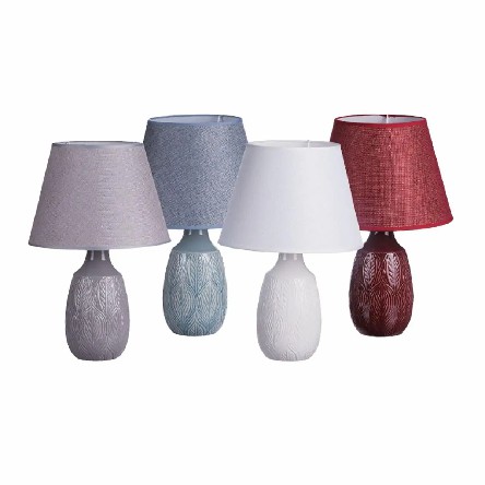 [8021785685628] LAMPADA CERAM ZELDA ASS4COL D25XH38