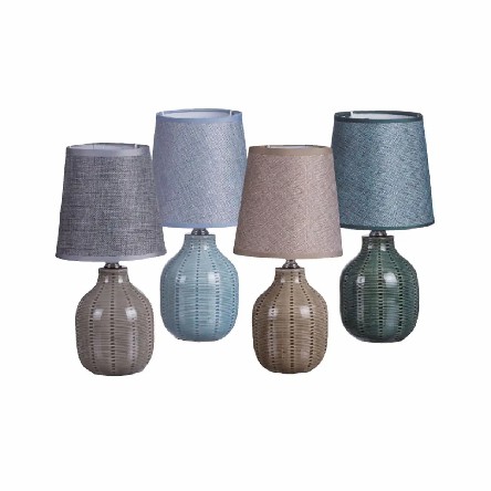 [8021785685680] LAMPADA CERAM CORY ASS4COL D13XH28