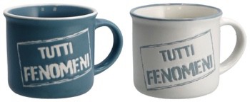 [8021785742697] TAZZA IN PORCELLANA NEW BONE CHINA-ASS. 2 COLORI-D