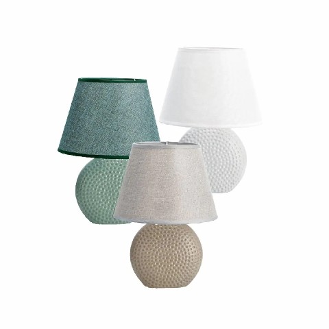 [8021785759954] LAMPADA CERAM KAROLINA A3C 17X7XH35