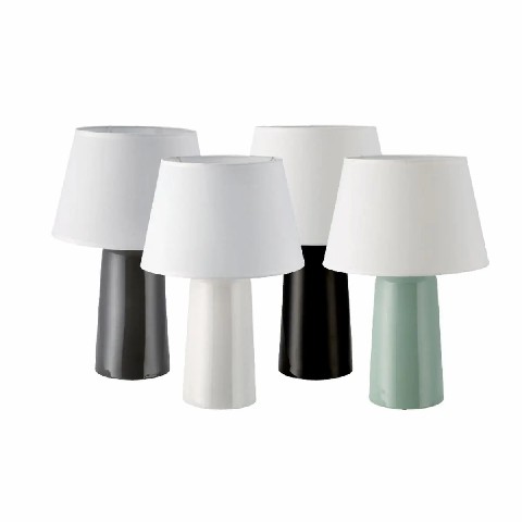 [8021785760103] LAMPADA CERAM LYLE ASS4COL D13XH42