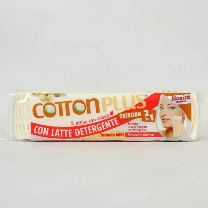 [8023546652788] COTTON PLUS SOLUTION 2IN1 80PZ MINI ARGAN