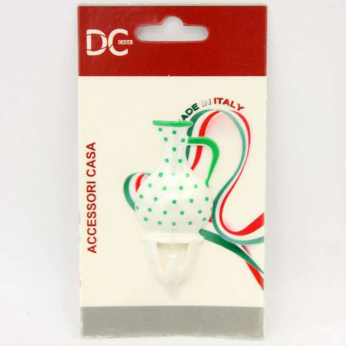 [8024616069406] GANCI PLASTICA SERIE CAPRI H8CM