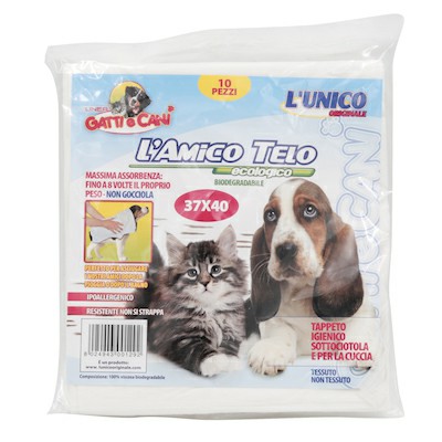 [8024943001292] TELO TAPPETO CANI GATTI 37X40CM 10PZ