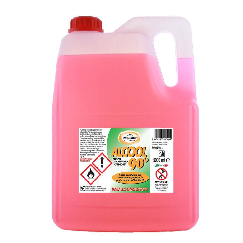 [8025329000045] ALCOOL ETILICO DENATURARO 99.9  5LT