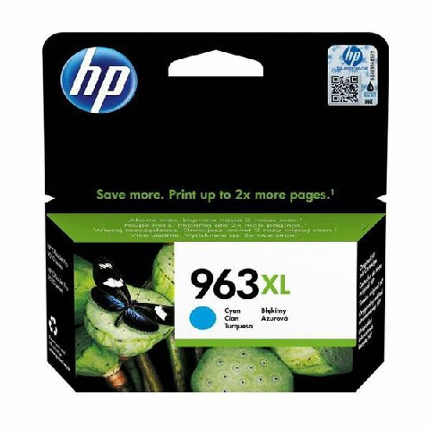 [192545866507] CARTUCCIA HP N°963XL 3JA27AE CIANO 1.600PG MVS