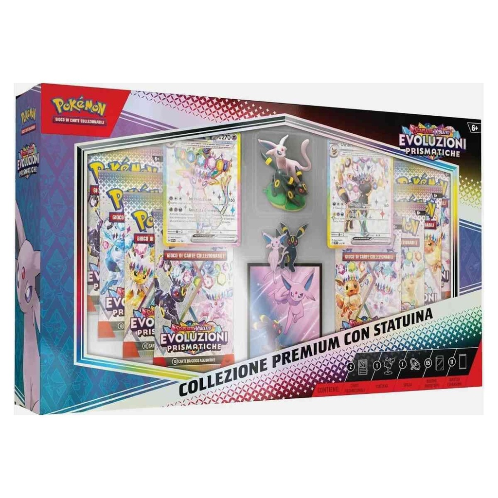 [196214112797] POKEMON SV8.5 COLLEZIONE PREMIUM CON STATUINA