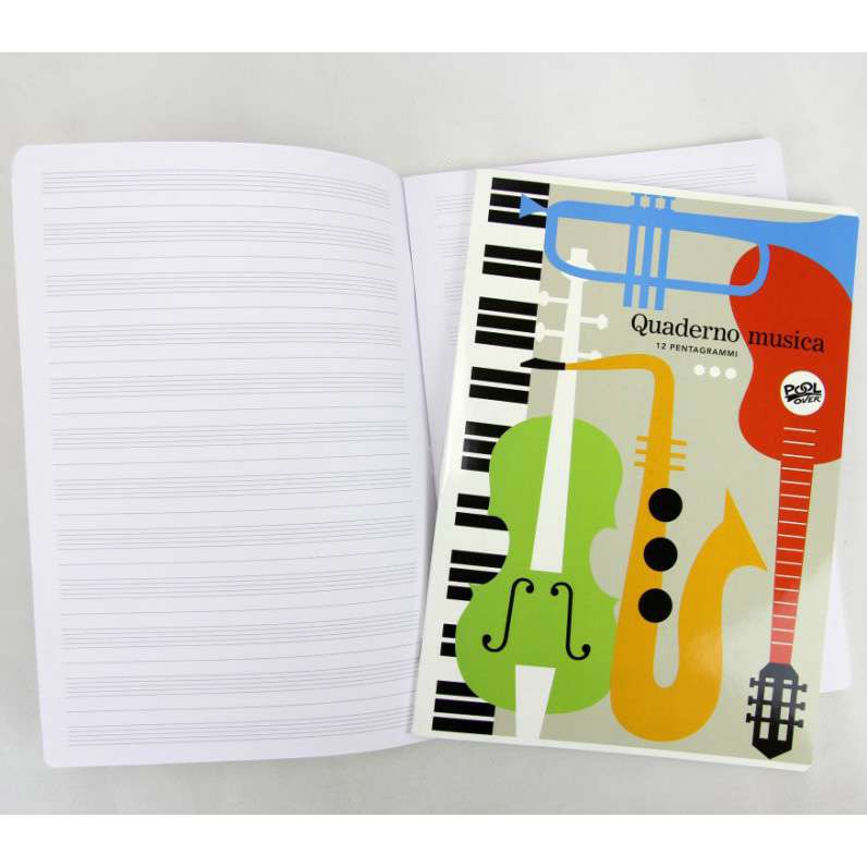 [8026912801667] QUADERNO PER MUSICA