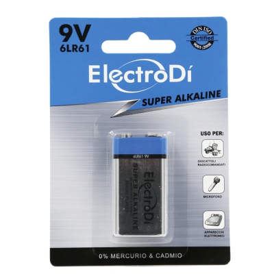 [8032089004930] PILE ALKALINE 9V 6LR61 1B