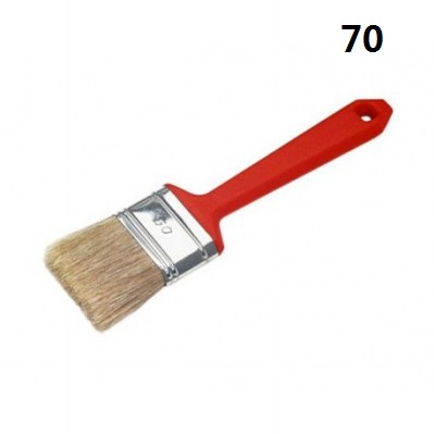 [8032625290711] PENNELLESSA PER SMALTI A SOLVENTE MAN PLAST 70MM