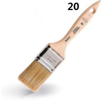 [8032625290964] PENNELLESSA PER SMALTI A SOLVENTE MAN LEGNO 20MM