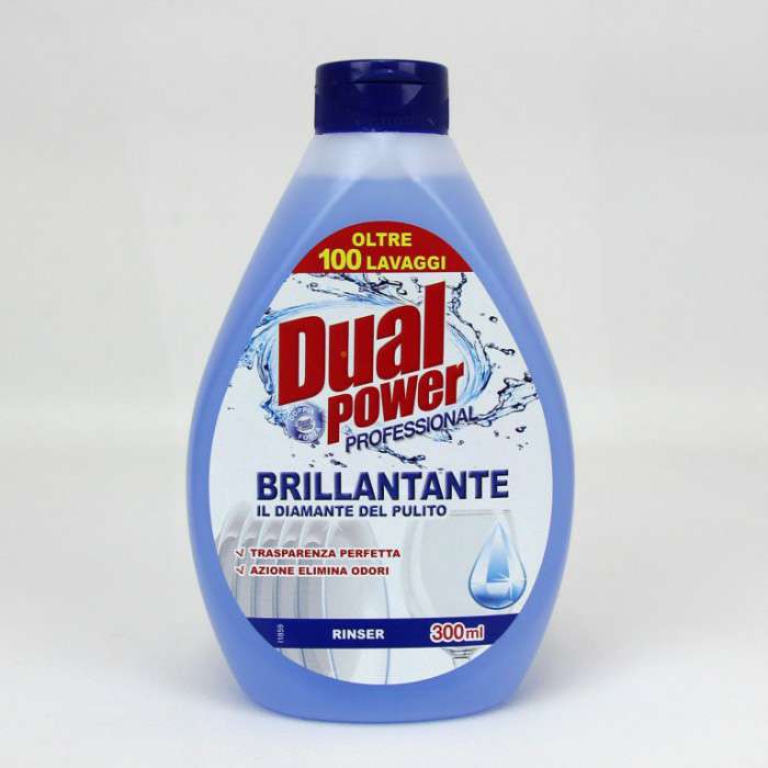[8032680396946] DUAL POWER LAVASTOVIGLIE BRILLANTANTE 300ML