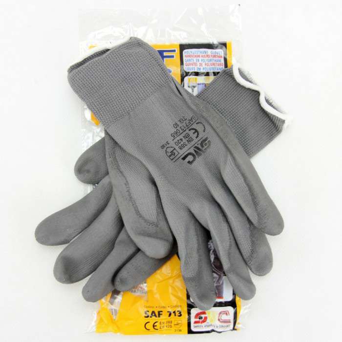 [8032689713065] GUANTO POLIURETANO GRIGIO SAF713