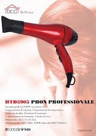 [8032774625471] DCG PHON PROFESSIONALE 2000W HTD3905 ROSSO