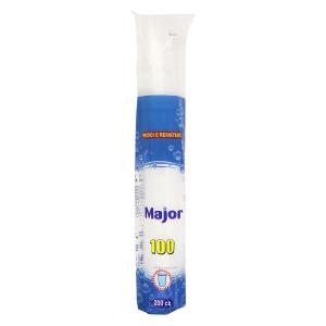 [8033275390462] MAJOR BICCHIERI 200CC TRASPARENTI 100PZ