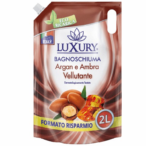 [8033447586297] LUXURY 2LT BAGNO ECOR.ARGAN E AMBRA