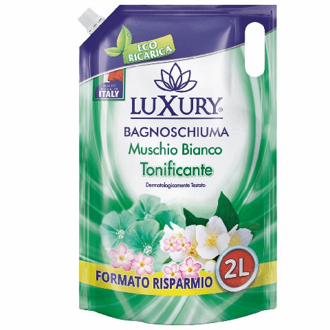 [8033447586310] LUXURY 2LT BAGNO ECOR.MUSCHIO BIANCO