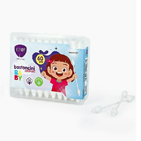 [8033532100674] BASTONCINI COTONATI BABY 60 PZ