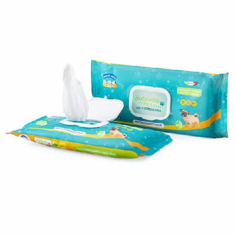 [8033532106034] SALVIETTE IMB. MY PET CLEAN 20 PZ