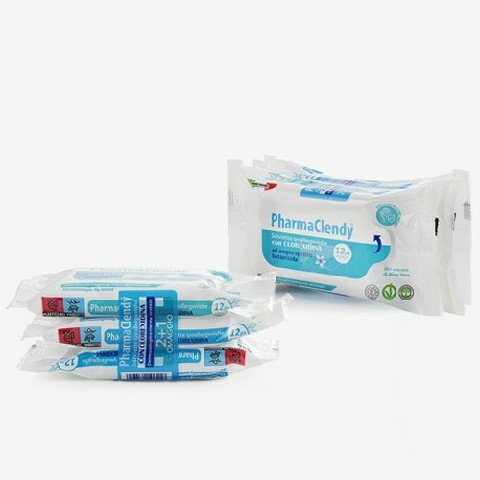 [8033532106218] SALVIETTE IMB. ANTIBATTERICHE 3X12PZ