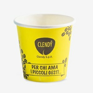 [8033532106959] CLENDY BIO BICCH.CAFFE CARTA 50PZ GIALLO