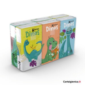 [8033661568536] FAZZOLETTI DINOS 4 VELI 6PACCHI