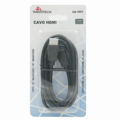 [8033971446012] CA-1001 CAVO HDMI ALA-M/M 2MT