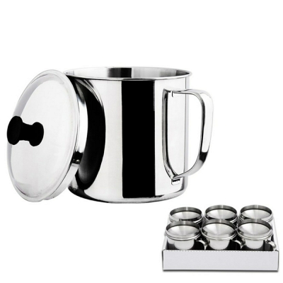[8034139399133] PENTOLINO C/COP. ACCIAIO 10CM