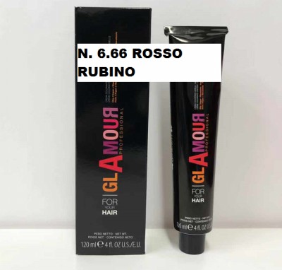 [8050040900756] GLAMOUR PROF. N. 6.66 ROSSO RUBINO