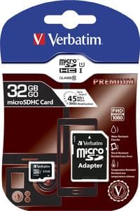 [23942440833] 32GB MICRO SD VERBATIM CLASSE 10