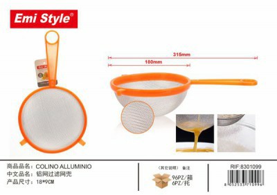 [8052533710996] COLINO ALLUMINIO/PLAST. D18CM