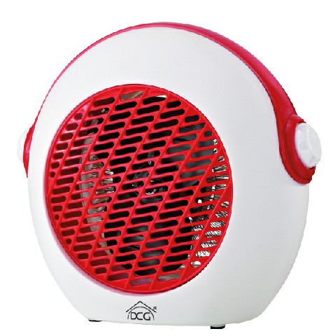 [8052780960038] TERMOVENTILATORE TONDO ROSSO BLU