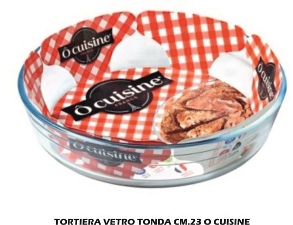 [3426470010184] PIROFILA TONDA IN VETRO PYREX D23X5CM