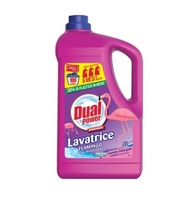 [8054633837597] DUALPWR LAV 5LT 100MIS FLAMINGO