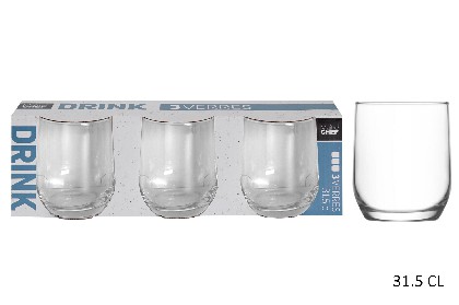 [3568350100797] 3 BICCHIERI DRINK FB 31.5 CL