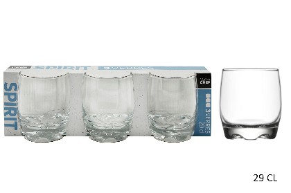 [3568350100858] 3 BICCHIERI SPIRIT FB 29 CL