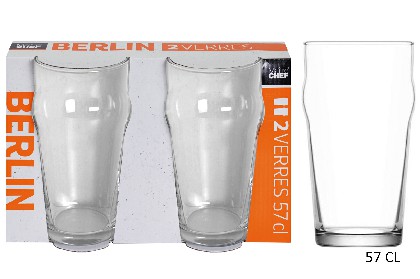 [3568350101374] 2 BICCHIERI DA BIRRA BERLIN 57 CL