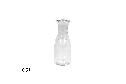 [3568350140588] BROCCA VETRO TRASPARENTE 0.5L