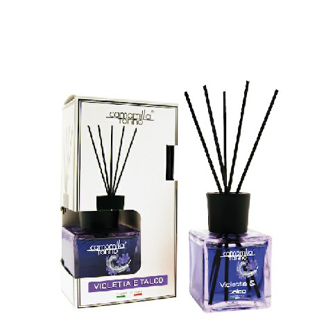 [8055060441159] DIFFUSORE CON MIDOL. PER AMB. 200ML VIOLETTA&TALCO