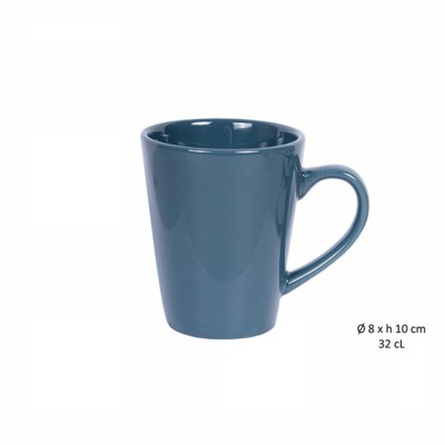 [3568350310134] TAZZA MUG CONIQUE 32 CL BLU - GRES