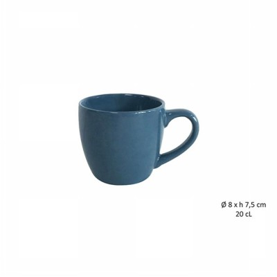 [3568350310165] TAZZA DA CAFFE GM 20 CL BLU -GRES