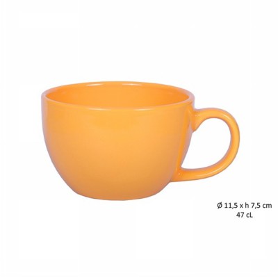 [3568350310219] TAZZA JUMBO 47 CL SENAPE -GRES