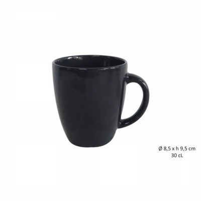 [3568350320515] TAZZA MUG BOMBE 30 CL PM GRIGIA ANTRACITE -GRES