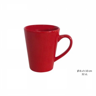 [3568350320591] TAZZA CONIQUE 32CL ROSSO