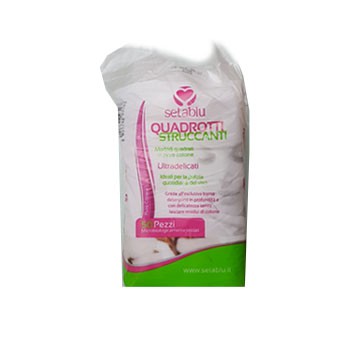 [8055748931675] QUADROTTI STRUCCANTI 50PZ PURO COTONE