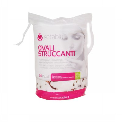 [8055748931682] OVALI STRUCCANTI 50PZ PURO COTONE