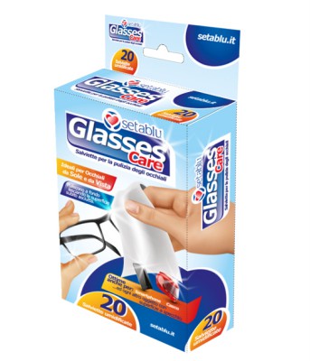 [8055748936687] SALVIETTE PULIZIA OCCHIALI 20PZ LIMONE