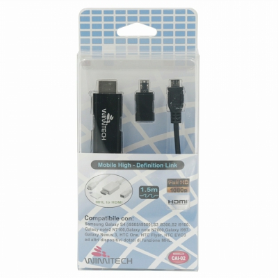 [8055960862023] CAVO ADATTATORE MHL-HDMI CAI-02
