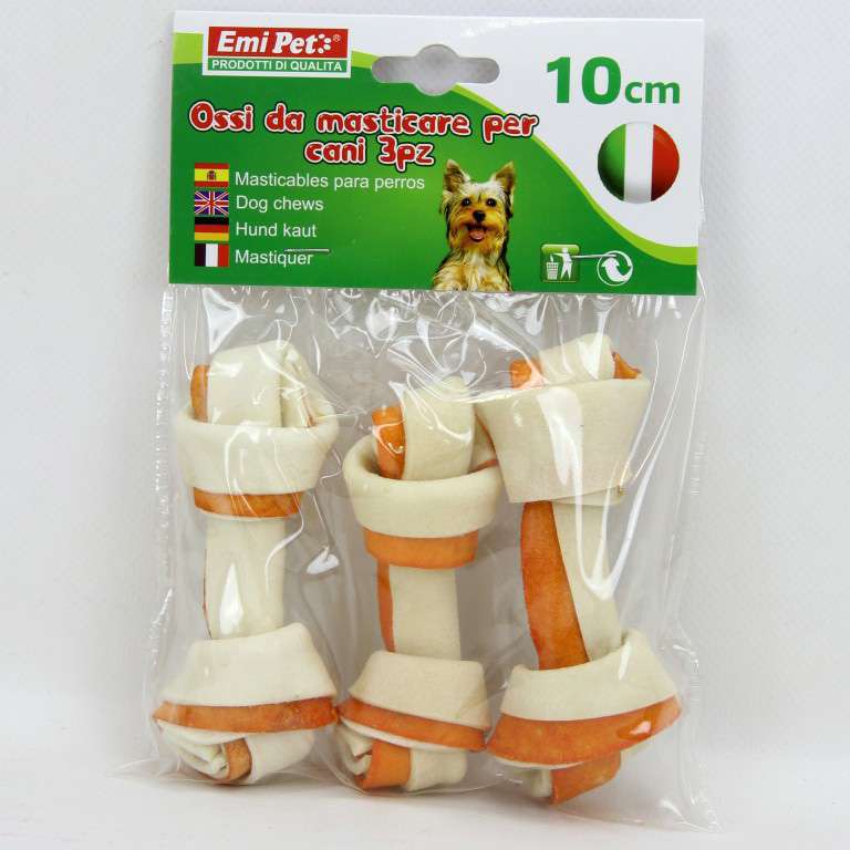 [8056046076914] OSSI DA MASTICARE PER CANI 3PZ