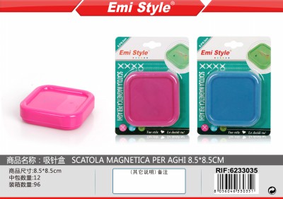[8056046330351] SCATOLA MAGNETICA PER AGHI 8.5*8.5CM